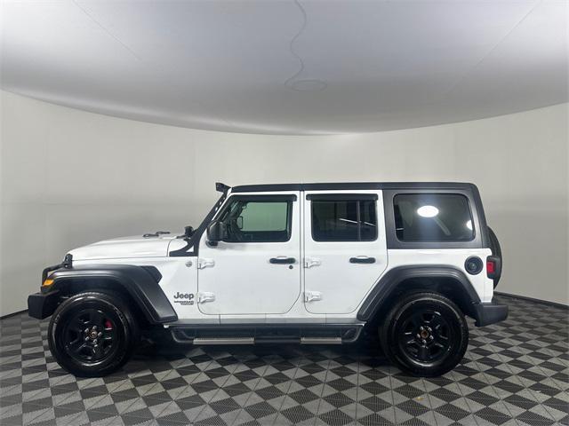 used 2020 Jeep Wrangler Unlimited car, priced at $24,295