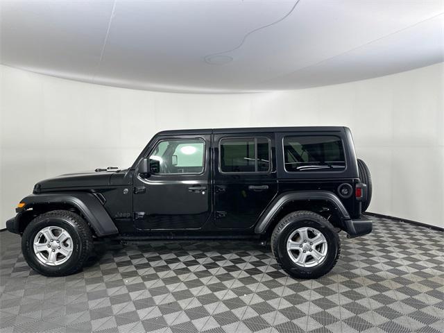used 2022 Jeep Wrangler Unlimited car, priced at $26,995