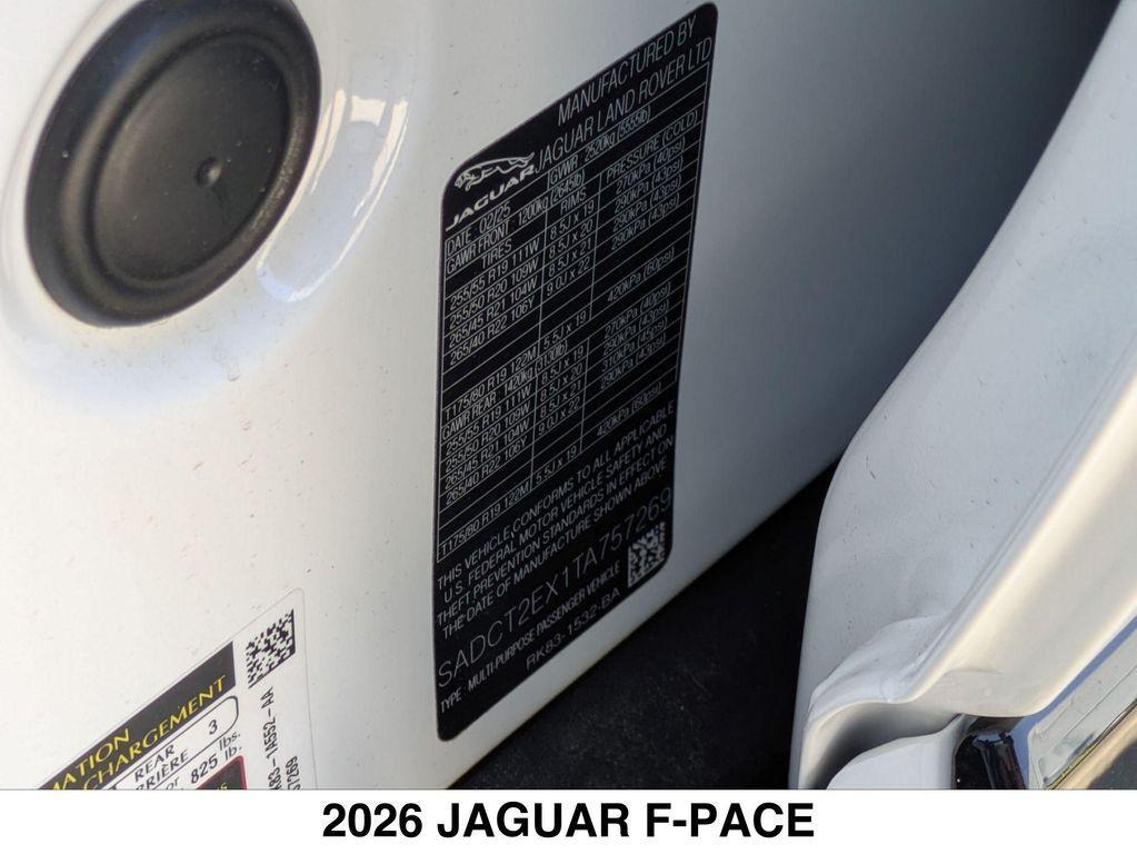 new 2026 Jaguar F-PACE car, priced at $66,213