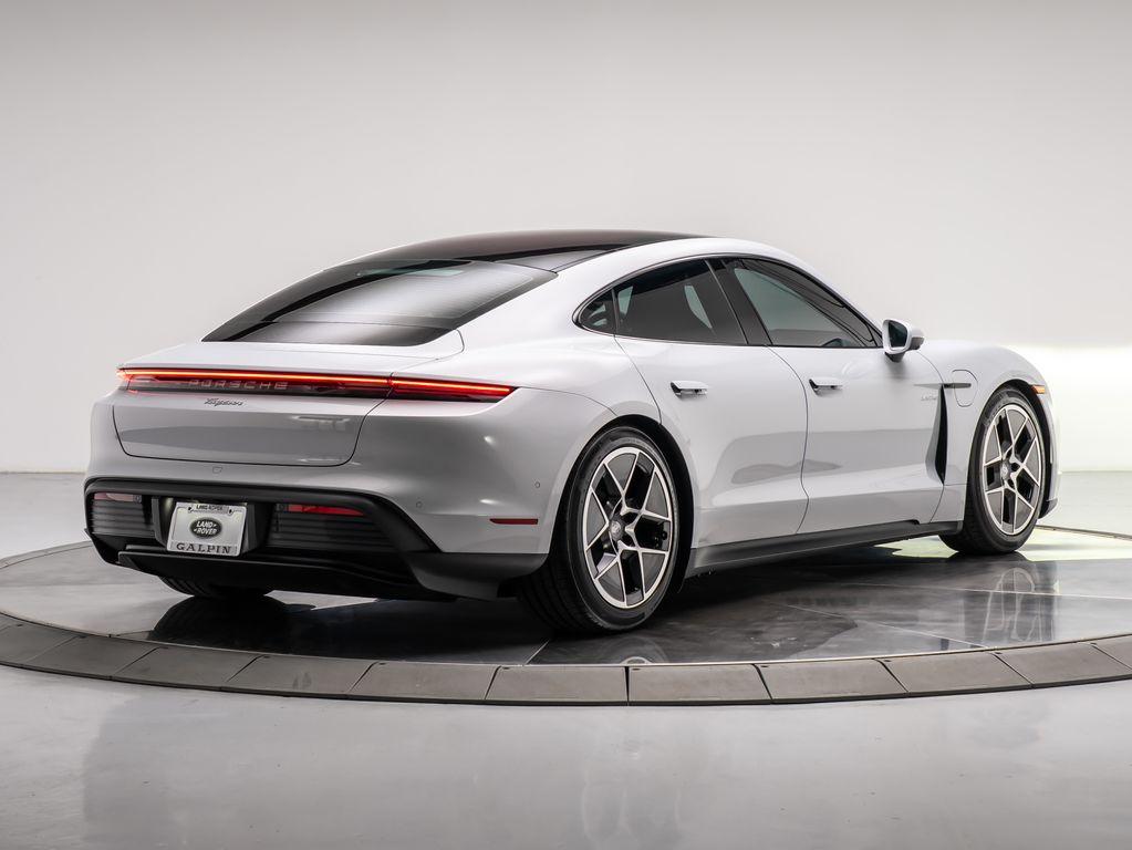 used 2025 Porsche Taycan car, priced at $104,421