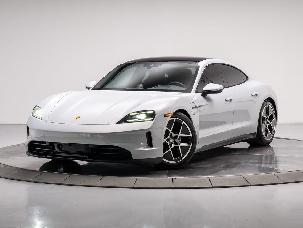 used 2025 Porsche Taycan car, priced at $104,421
