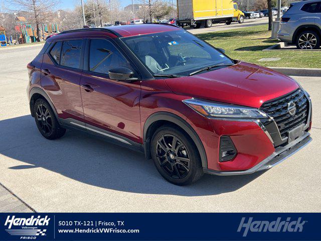used 2021 Nissan Kicks car, priced at $15,997