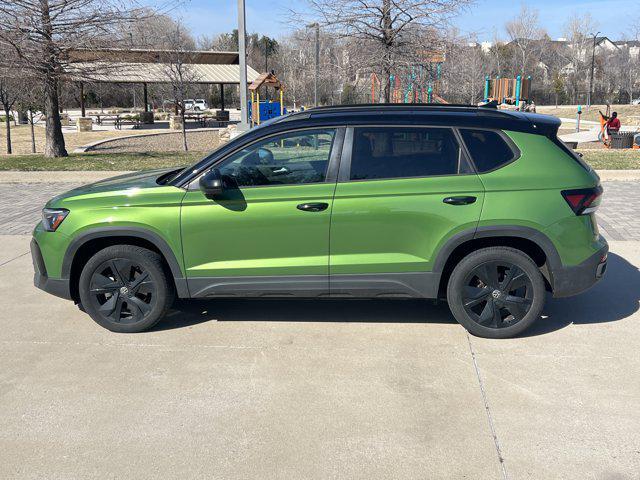 used 2025 Volkswagen Taos car, priced at $25,991