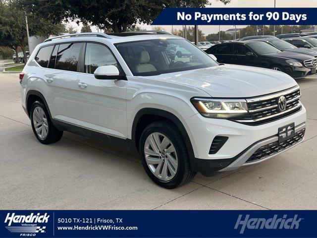 used 2021 Volkswagen Atlas car, priced at $26,991