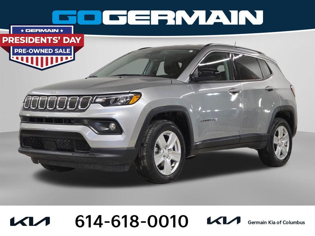 used 2022 Jeep Compass car, priced at $18,294