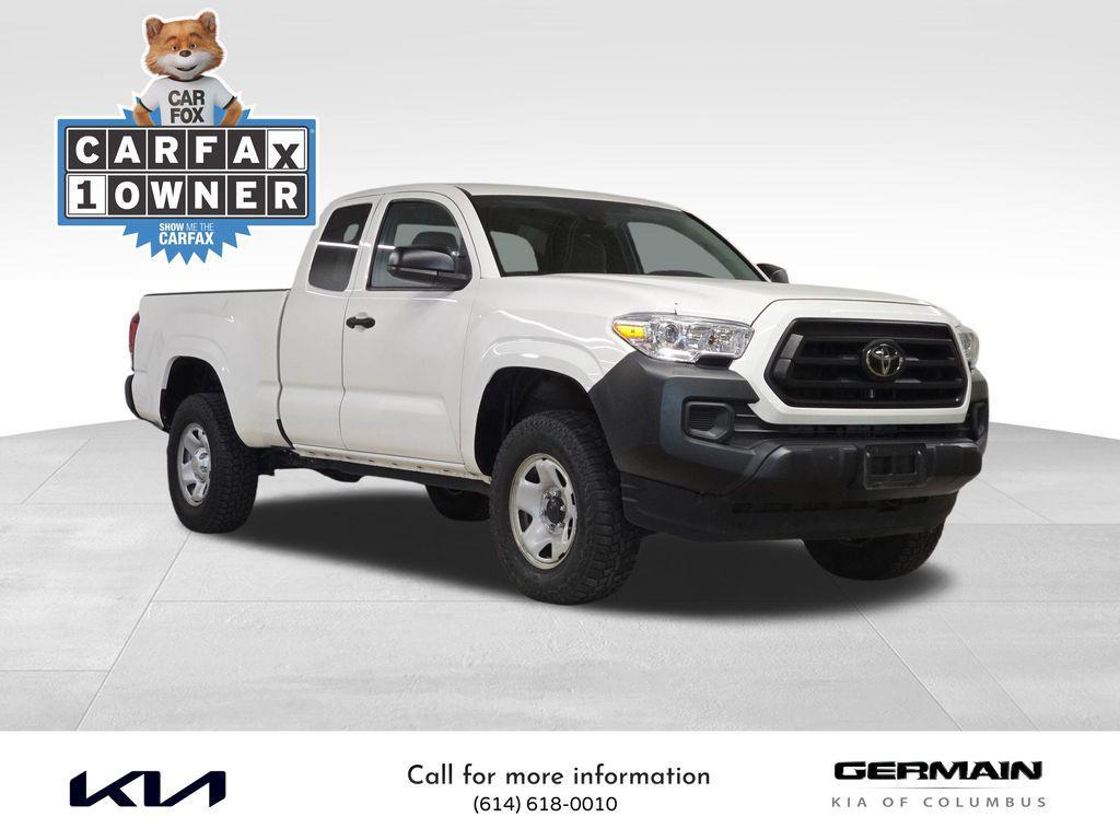 2021 Super White Toyota Tacoma