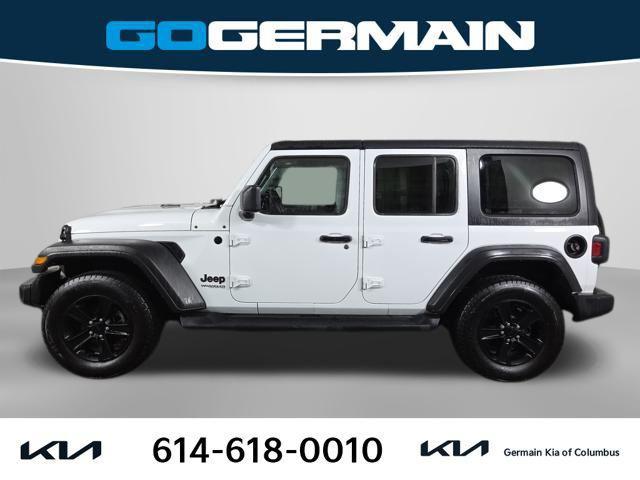 used 2022 Jeep Wrangler Unlimited car, priced at $27,991