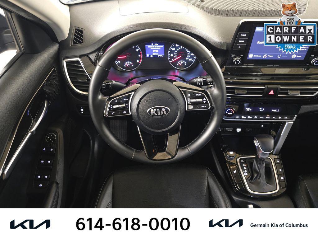 used 2021 Kia Seltos car, priced at $15,491