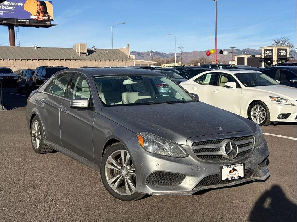 used 2014 Mercedes-Benz E-Class car, priced at $13,999