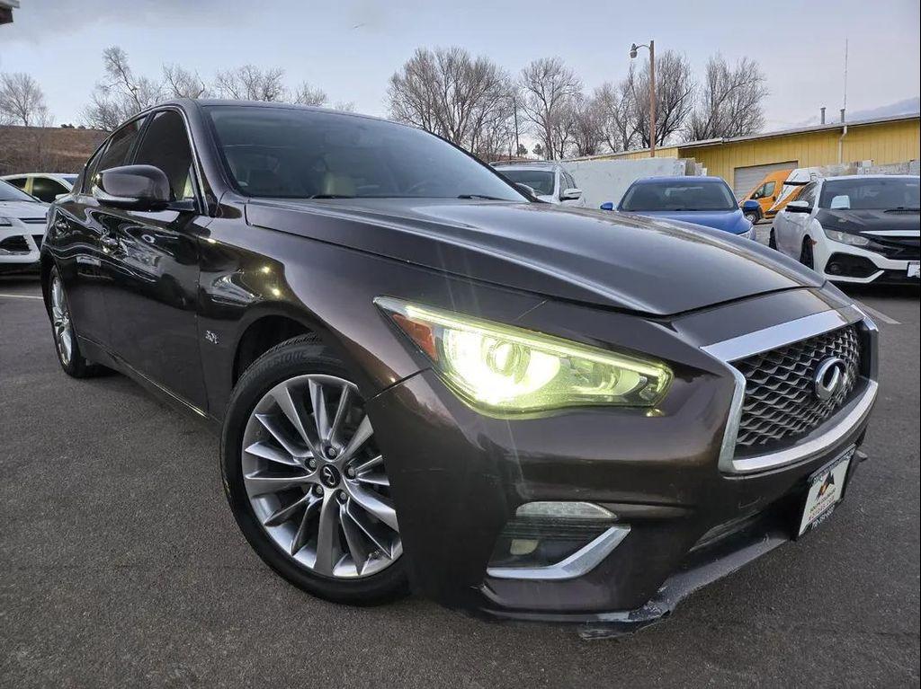 used 2018 INFINITI Q50 car, priced at $16,792