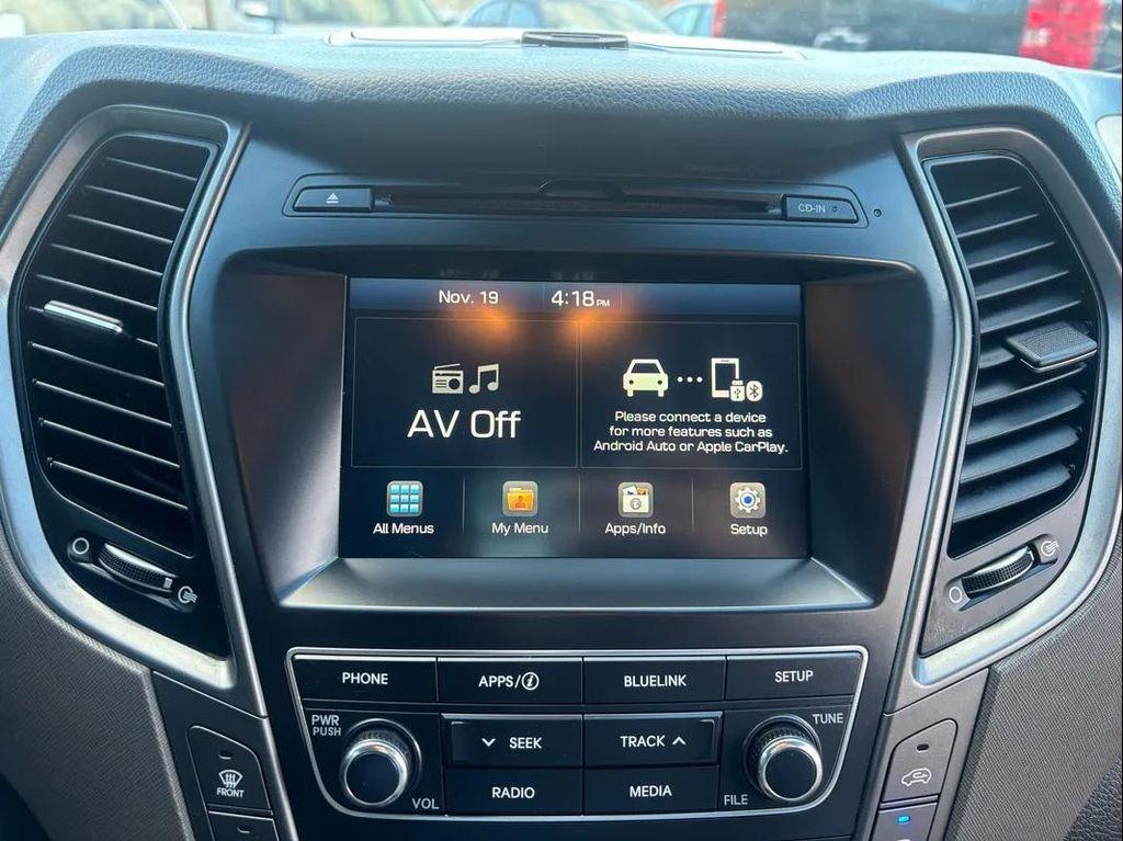 used 2018 Hyundai Santa Fe car, priced at $15,493