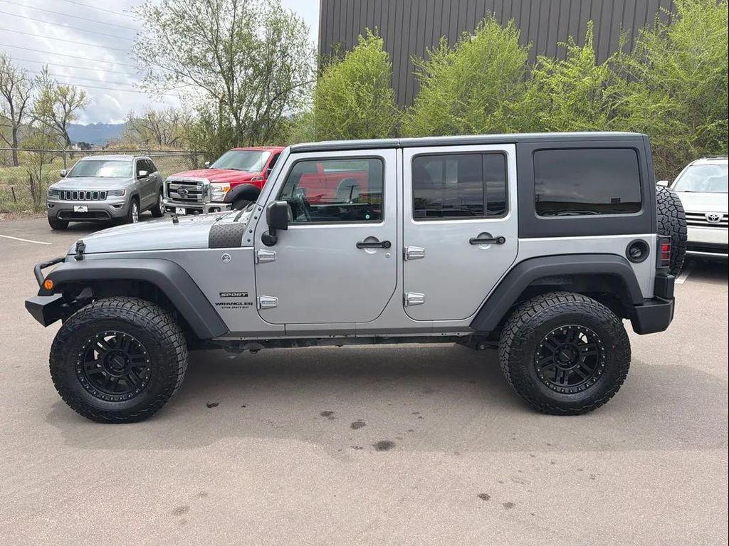 used 2017 Jeep Wrangler Unlimited car, priced at $13,793