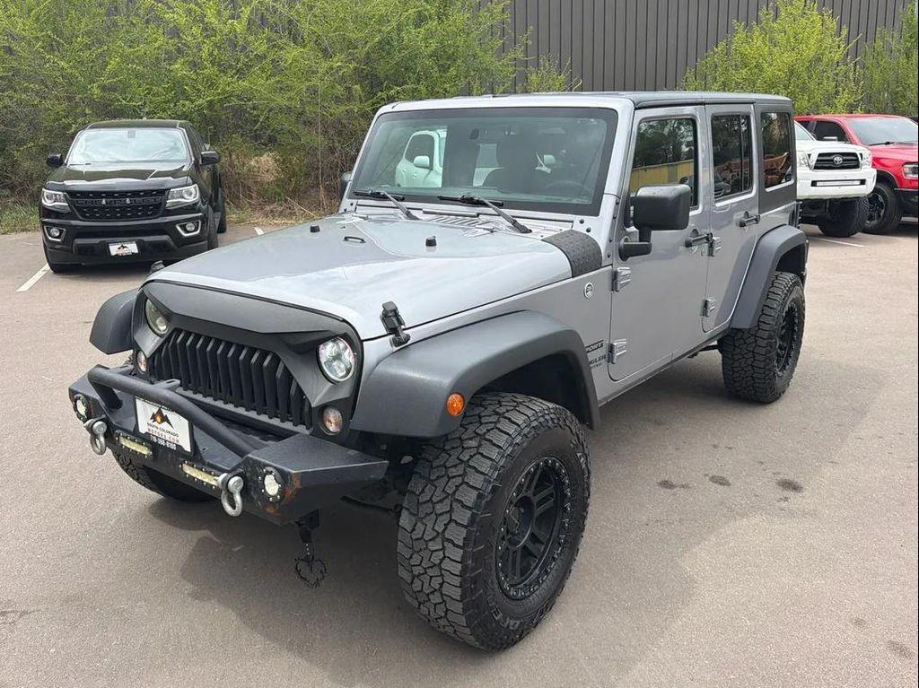 used 2017 Jeep Wrangler Unlimited car, priced at $13,793
