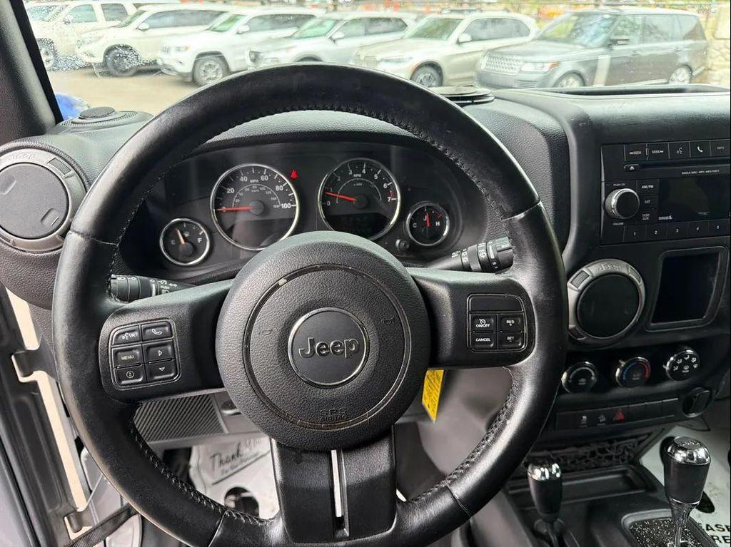 used 2017 Jeep Wrangler Unlimited car, priced at $13,793
