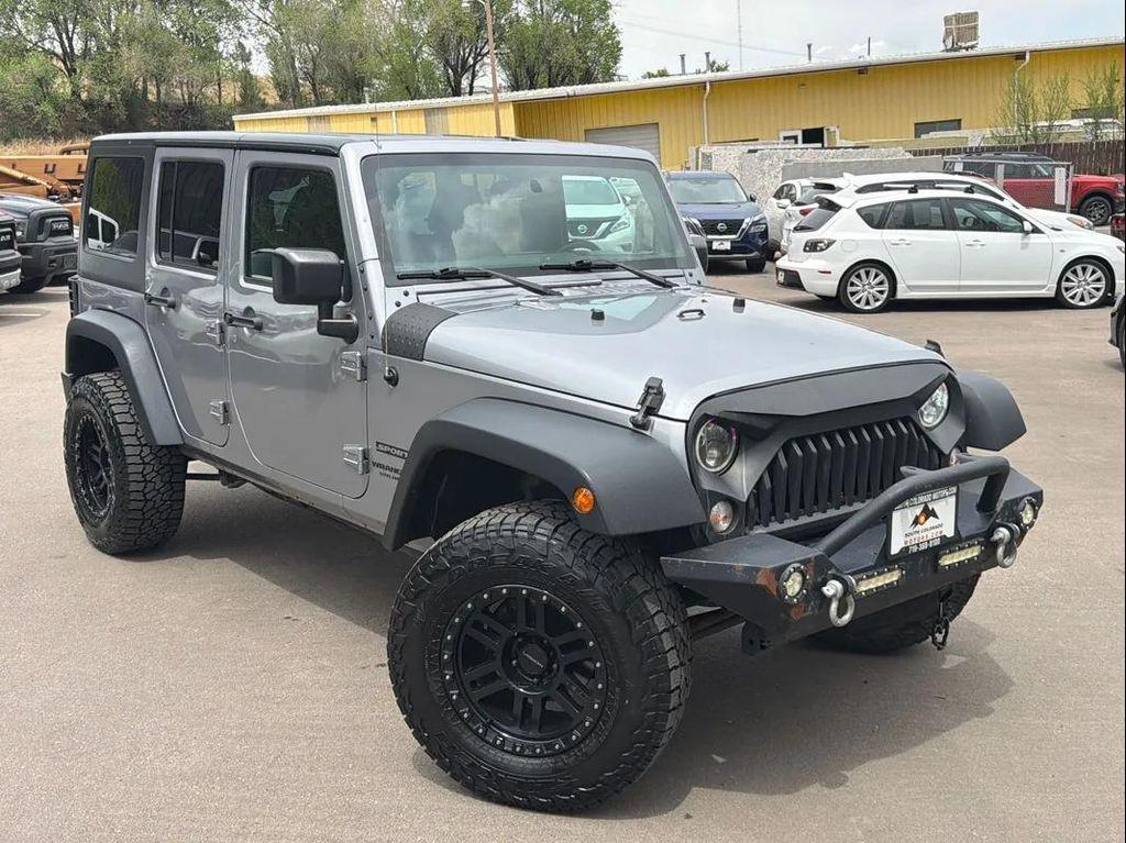 used 2017 Jeep Wrangler Unlimited car, priced at $13,793