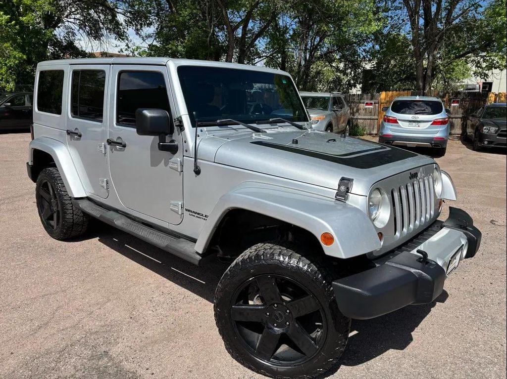 used 2012 Jeep Wrangler Unlimited car, priced at $13,999