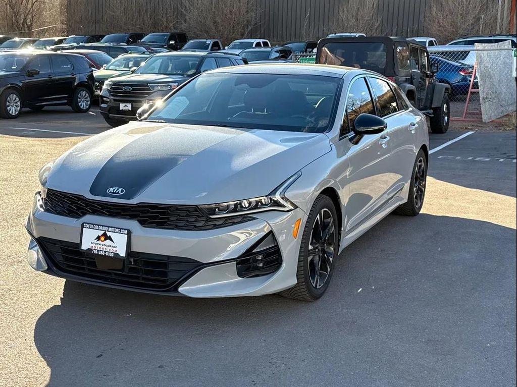 used 2021 Kia K5 car, priced at $19,397