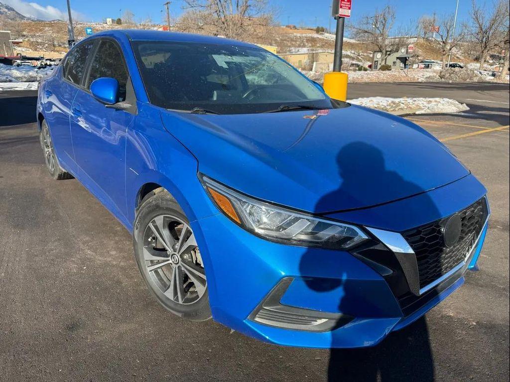used 2022 Nissan Sentra car, priced at $15,593