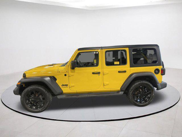 used 2021 Jeep Wrangler Unlimited car, priced at $25,889
