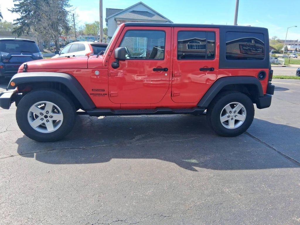used 2015 Jeep Wrangler Unlimited car, priced at $13,900