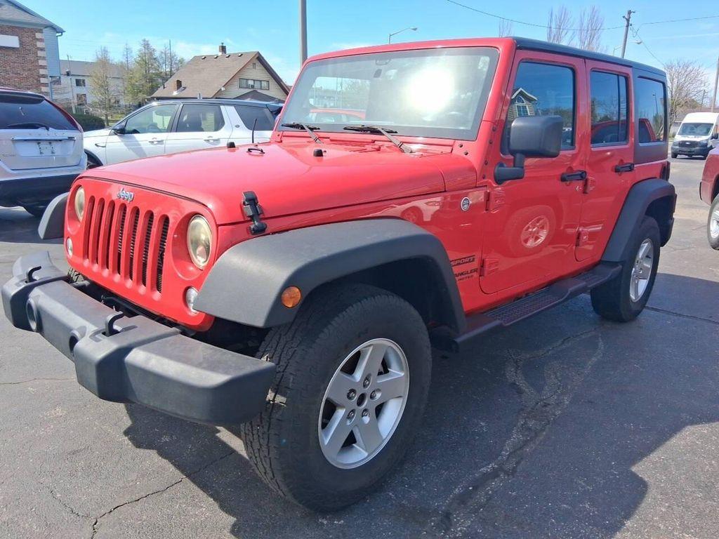used 2015 Jeep Wrangler Unlimited car, priced at $13,900