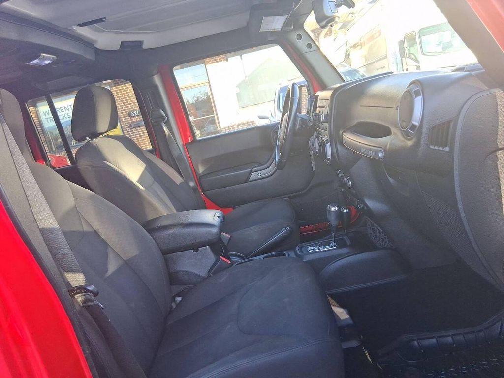 used 2015 Jeep Wrangler Unlimited car, priced at $14,700