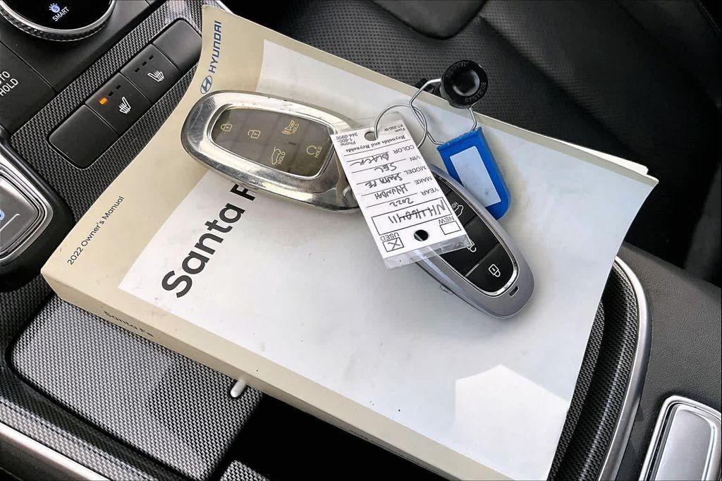 used 2022 Hyundai Santa Fe car, priced at $20,399