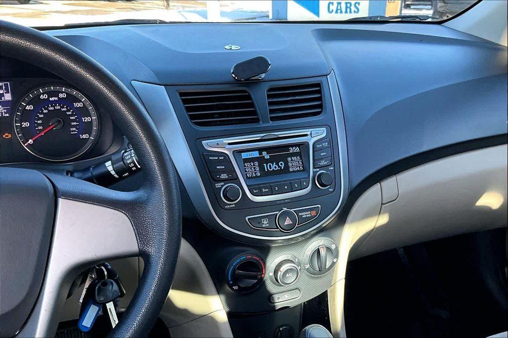 used 2017 Hyundai Accent car, priced at $10,000