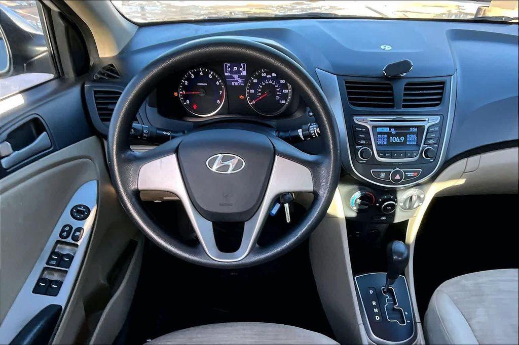 used 2017 Hyundai Accent car, priced at $10,000