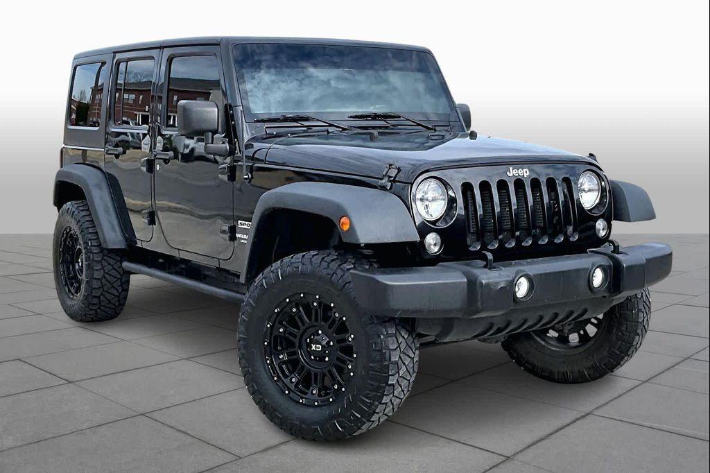 used 2017 Jeep Wrangler Unlimited car, priced at $18,999