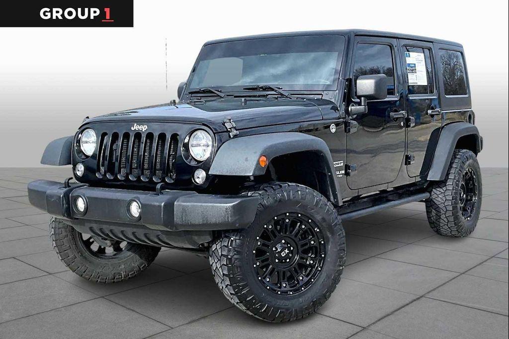 used 2017 Jeep Wrangler Unlimited car, priced at $18,999