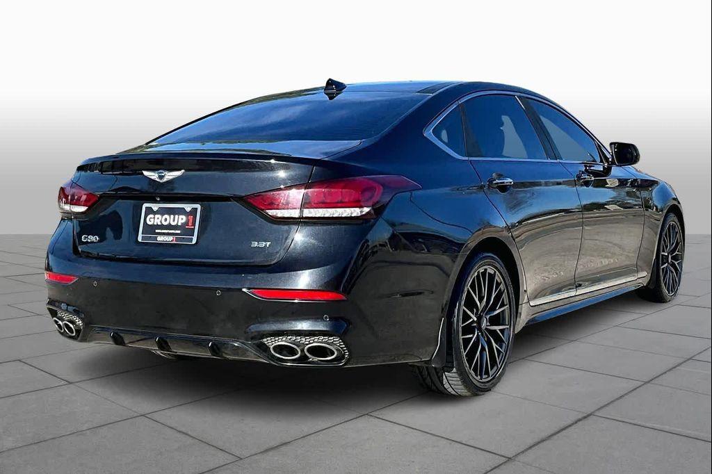 used 2019 Genesis G80 car, priced at $25,000