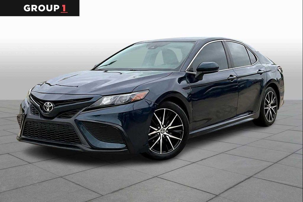 used 2021 Toyota Camry car, priced at $18,599