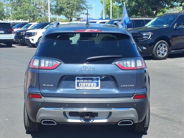 used 2021 Jeep Cherokee car, priced at $18,497