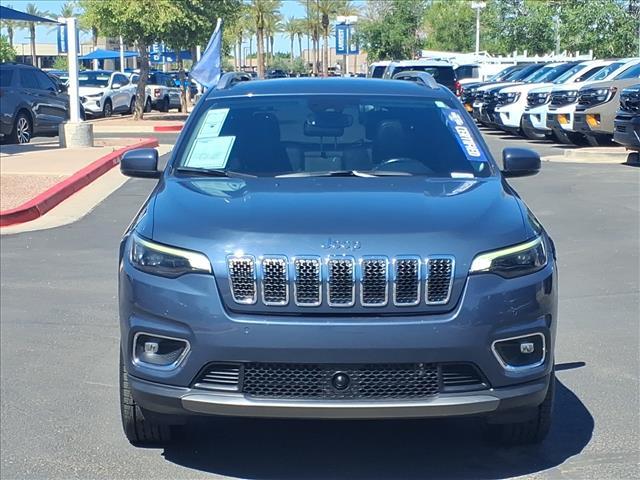 used 2021 Jeep Cherokee car, priced at $18,497