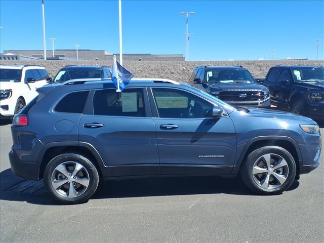 used 2021 Jeep Cherokee car, priced at $18,497