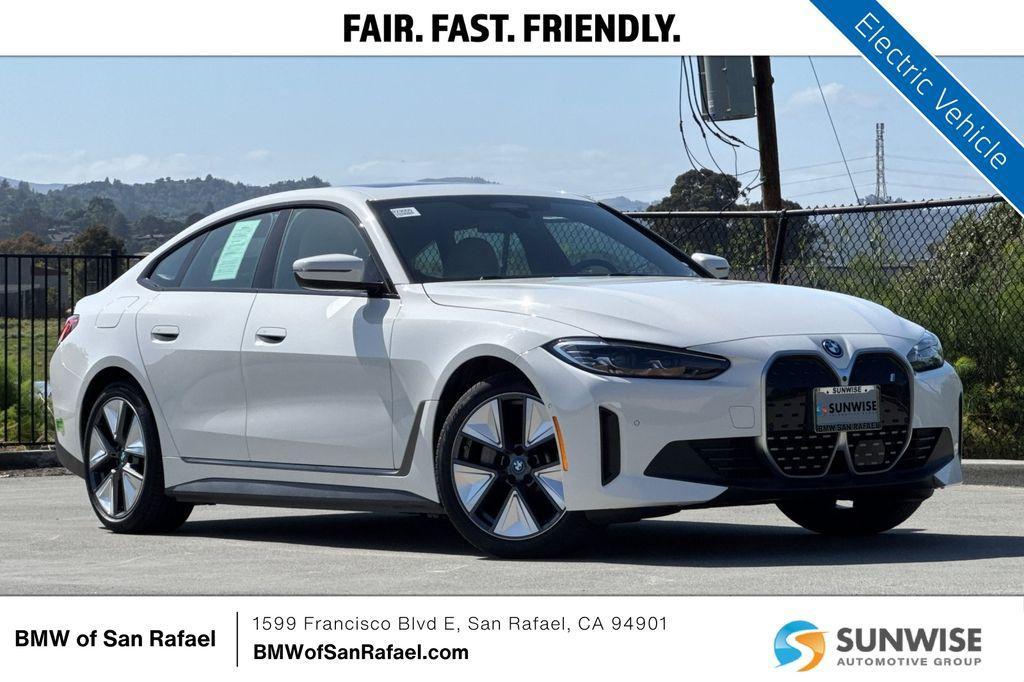 used 2023 BMW i4 Gran Coupe car, priced at $33,888