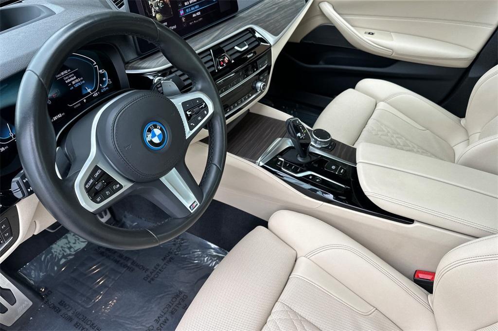used 2023 BMW 530e car, priced at $36,788