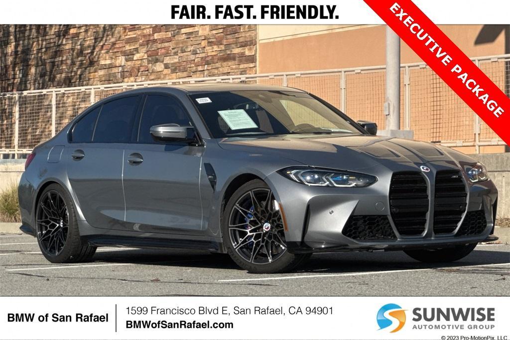 used 2022 BMW M3 car, priced at $65,988