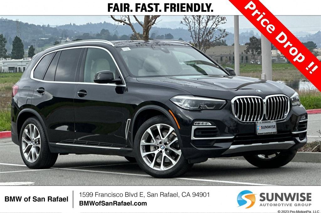 used 2021 BMW X5 car, priced at $33,988