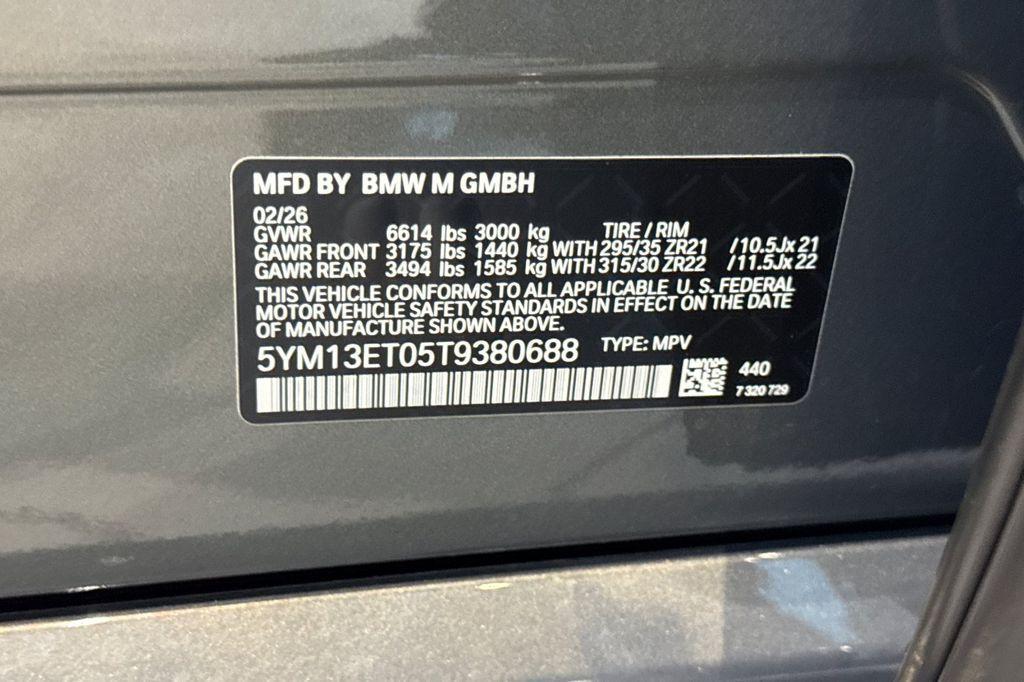 new 2026 BMW X5 M car, priced at $149,150