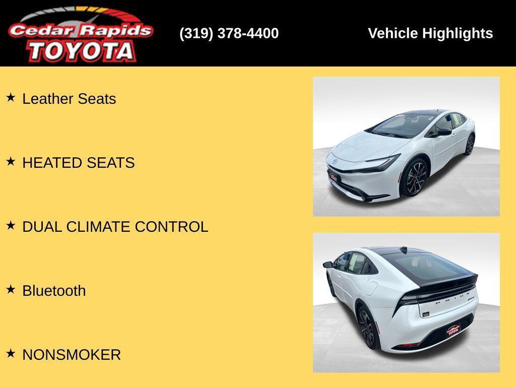 used 2024 Toyota Prius Prime car, priced at $35,898