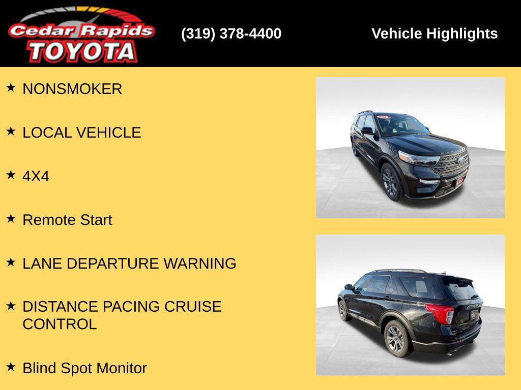 used 2023 Ford Explorer car, priced at $29,575