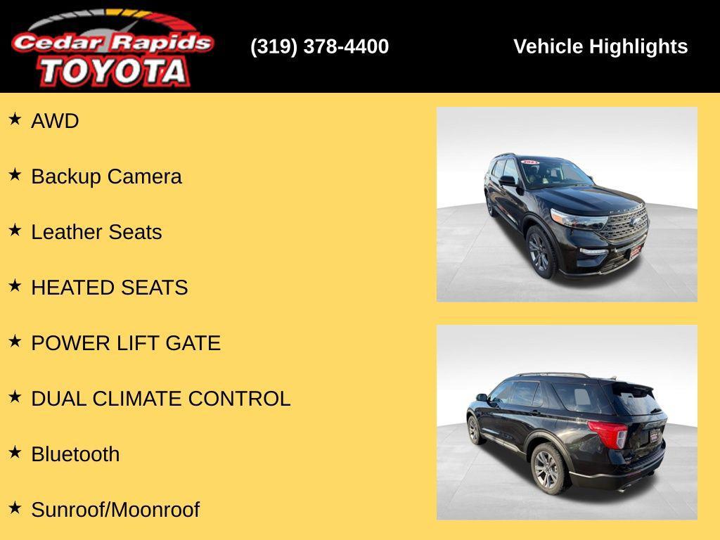 used 2023 Ford Explorer car, priced at $29,575