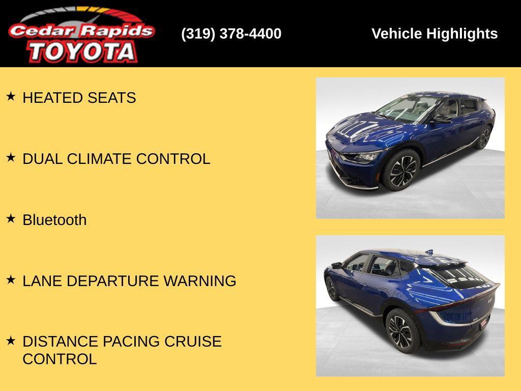 used 2023 Kia EV6 car, priced at $22,996