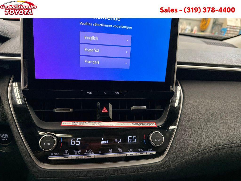 new 2026 Toyota Corolla Cross car, priced at $35,119