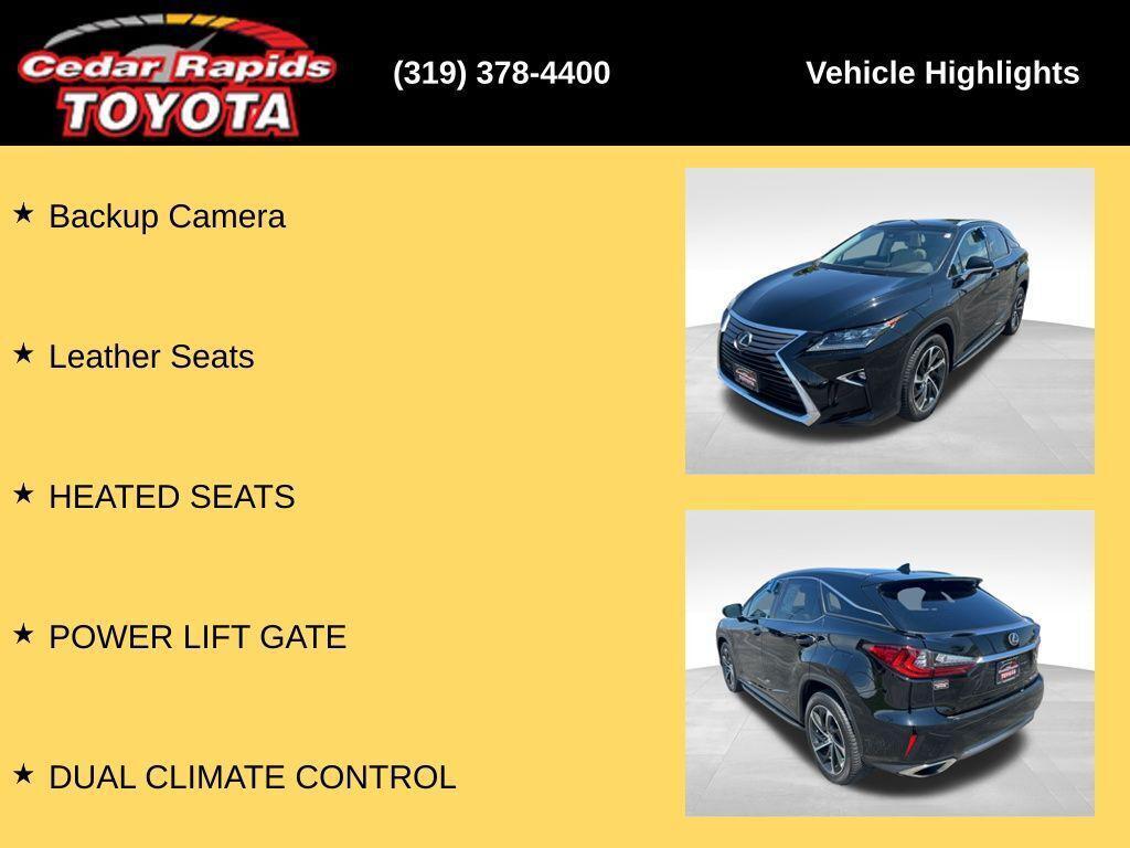 used 2017 Lexus RX 350 car, priced at $29,176