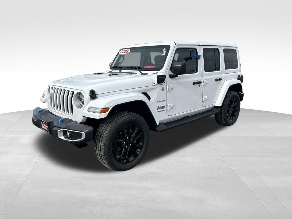used 2022 Jeep Wrangler Unlimited 4xe car, priced at $26,996