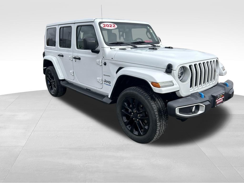 used 2022 Jeep Wrangler Unlimited 4xe car, priced at $26,996