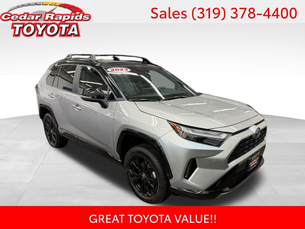 used 2023 Toyota RAV4 Hybrid car, priced at $31,996